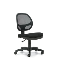 Mesh Mid Back Task Chair-Armless
