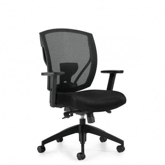 Mesh Mid Back Synchro-Tilter Chair
