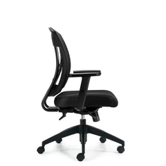 Mesh Mid Back Synchro-Tilter Chair