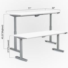 Height Adjustable Desk 71" x 30"
