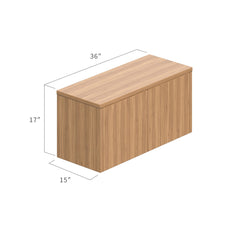 Wall Mounted Cabinet 36" x 15"