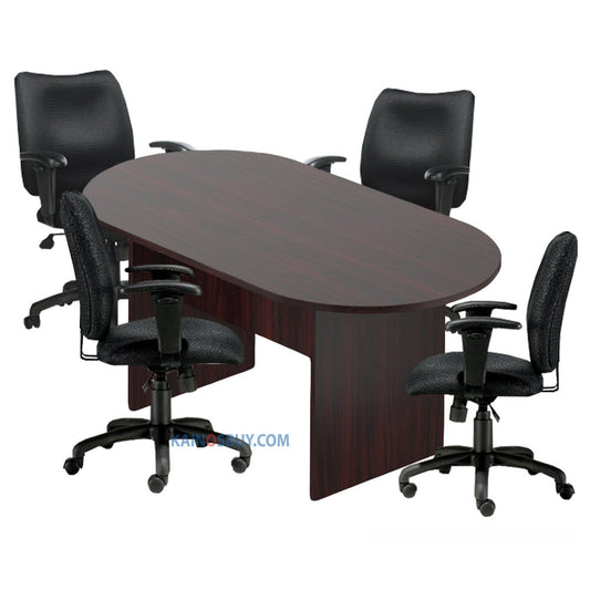 6ft, 8ft, 10ft Racetrack Conference Table and Chair (G11612B) Set