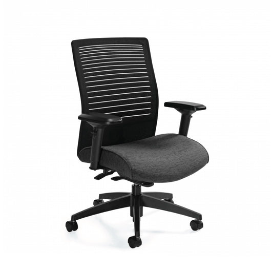 Loover Mesh Medium Back Weight Sensing Synchro-Tilter Chair - Kainosbuy.com