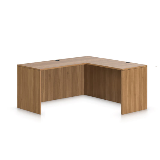 L66B - 5.5' x 5' L-Shape Workstation(Credenza Shell) - Kainosbuy.com