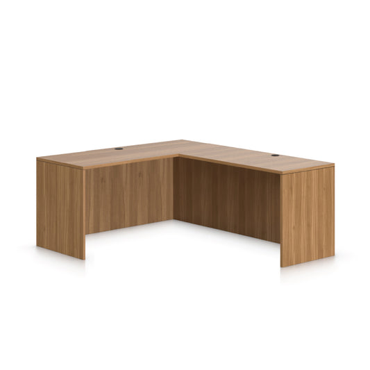 L66D - 5.5' x 6' L-Shape Workstation(Credenza Shell) - Kainosbuy.com