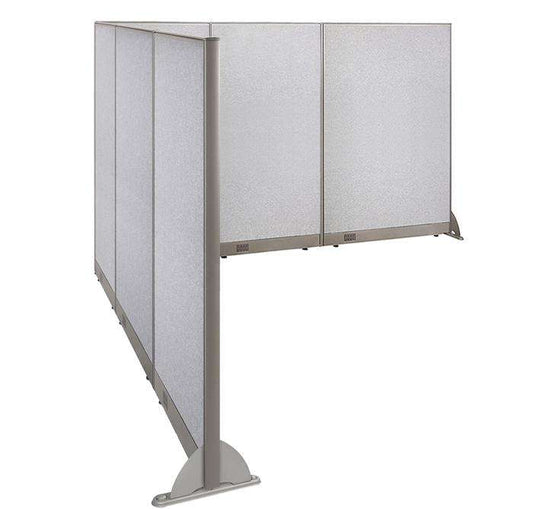 GOF Office L-Shaped Partition 102d x 120w x 72H - Kainosbuy.com
