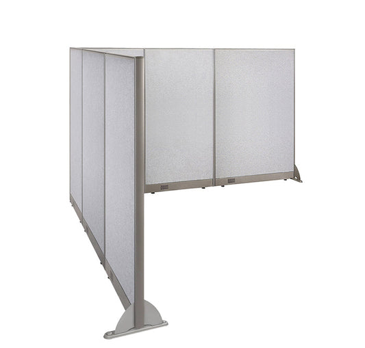 GOF Office L-Shaped Partition 108d x 120w x 72H - Kainosbuy.com