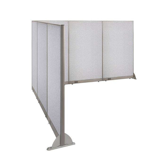GOF Office L-Shaped Partition 108d x 144w x 72H - Kainosbuy.com