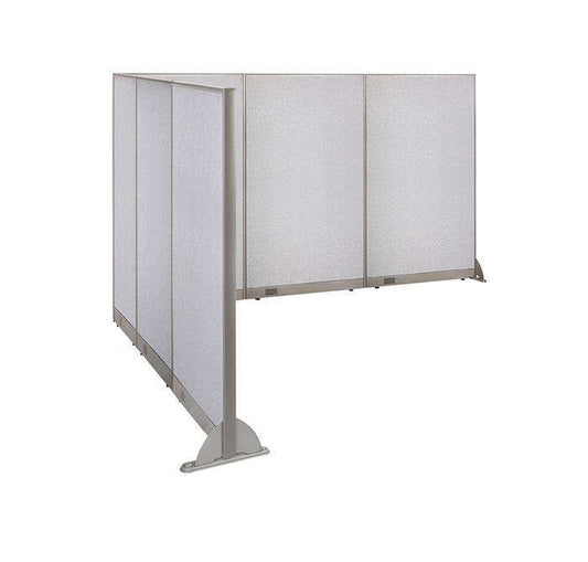 GOF Office L-Shaped Partition 114d x 144w x 72H - Kainosbuy.com