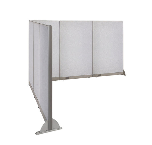 GOF Office L-Shaped Partition 120d x 132w x 72H - Kainosbuy.com