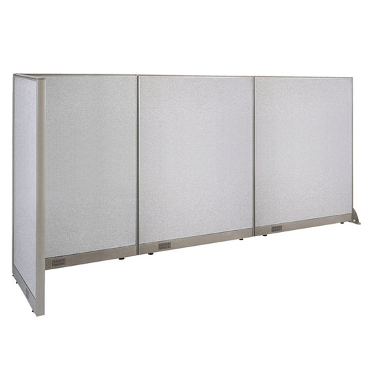 GOF Office L-Shaped Partition 30D x 132w x 72H - Kainosbuy.com