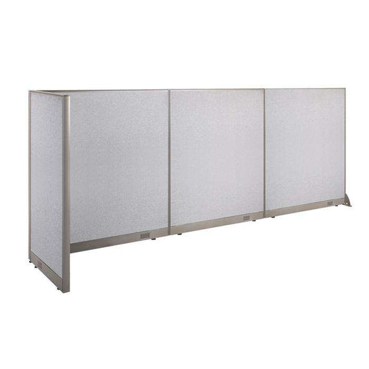 GOF Office L-Shaped Partition 30D x 144w x 72H - Kainosbuy.com
