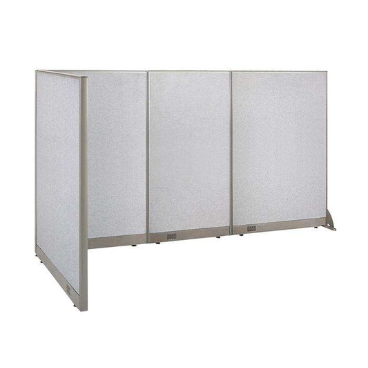 GOF Office L-Shaped Partition 48d x 120w x 72H - Kainosbuy.com