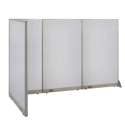 GOF Office L-Shaped Partition 48d x 126w x 72H - Kainosbuy.com