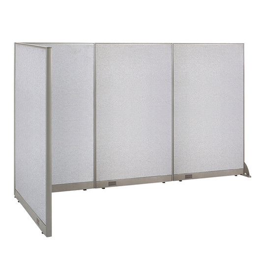 GOF Office L-Shaped Partition 48d x 132w x 72H - Kainosbuy.com