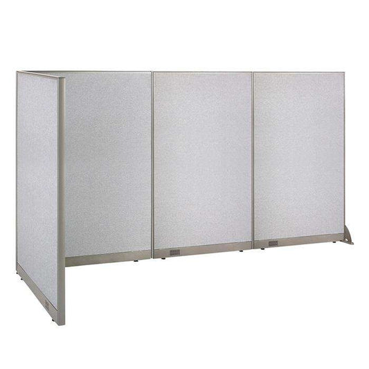 GOF Office L-Shaped Partition 48d x 144w x 72H - Kainosbuy.com