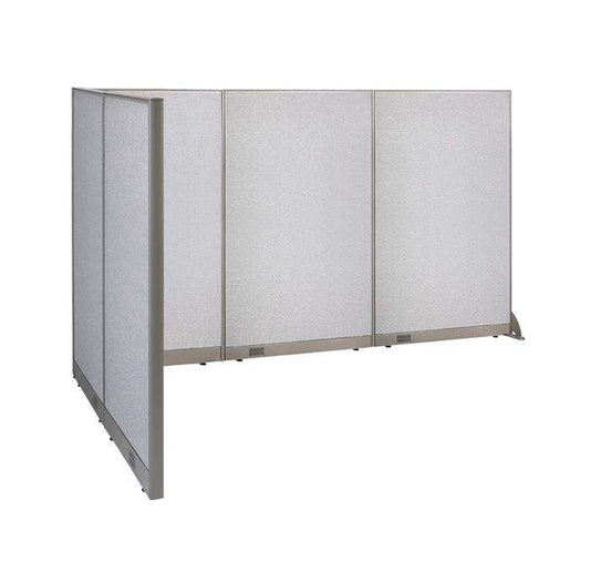 GOF Office L-Shaped Partition 60d x 132w x 72H - Kainosbuy.com