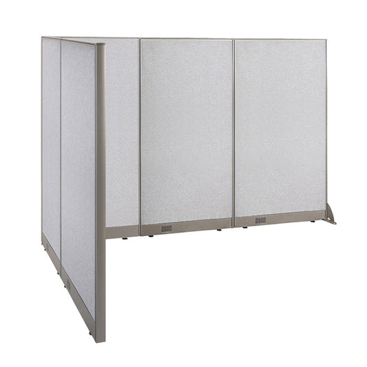 GOF Office L-Shaped Partition 66d x 102w x 72H - Kainosbuy.com