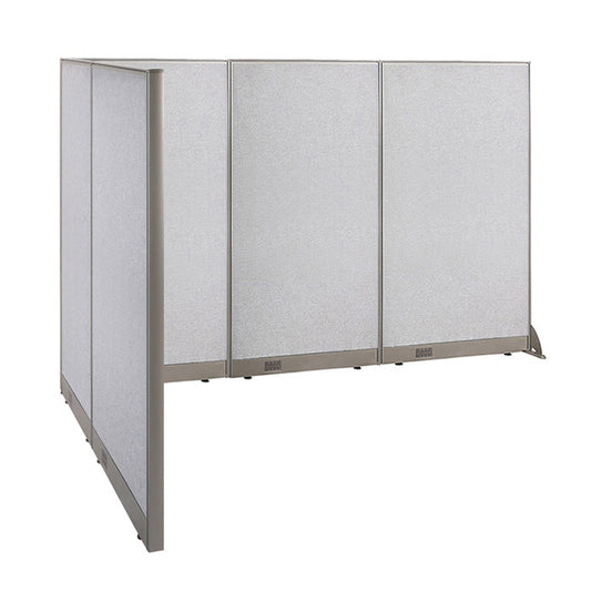 GOF Office L-Shaped Partition 66d x 108w x 72H - Kainosbuy.com