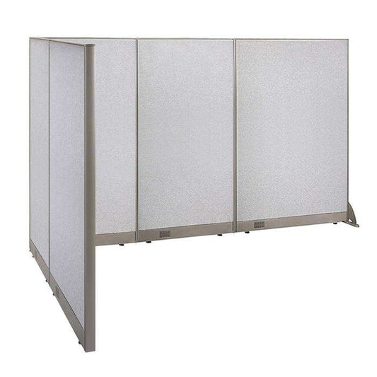 GOF Office L-Shaped Partition 66d x 120w x 72H - Kainosbuy.com