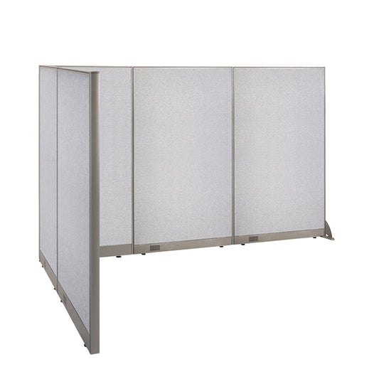 GOF Office L-Shaped Partition 66d x 126w x 72H - Kainosbuy.com