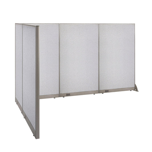 GOF Office L-Shaped Partition 66d x 144w x 72H - Kainosbuy.com