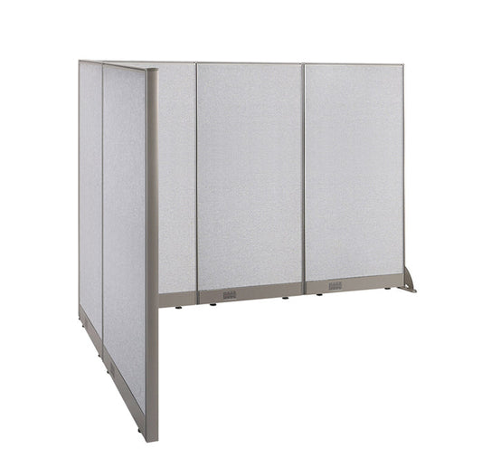 GOF Office L-Shaped Partition 66d x 90w x 72H - Kainosbuy.com