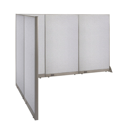 GOF Office L-Shaped Partition 72d x 126w x 72H - Kainosbuy.com