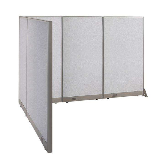 GOF Office L-Shaped Partition 78d x 108w x 72H - Kainosbuy.com