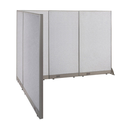 GOF Office L-Shaped Partition 78d x 114w x 72H - Kainosbuy.com