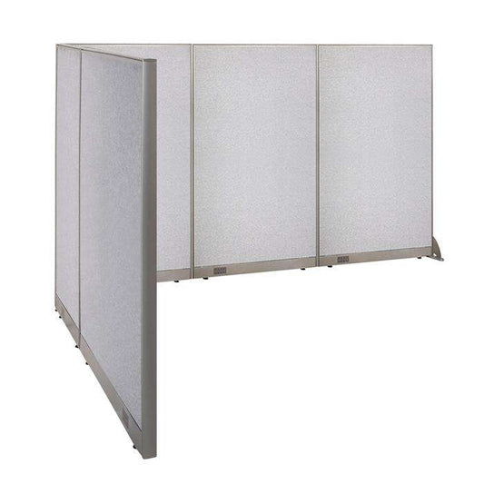 GOF Office L-Shaped Partition 78d x 144w x 72H - Kainosbuy.com