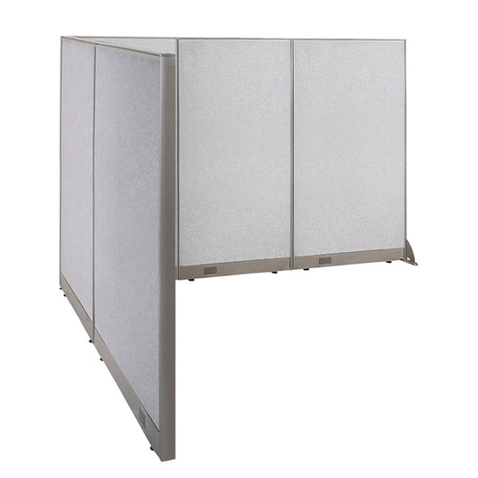 GOF Office L-Shaped Partition 84d x 102w x 72H - Kainosbuy.com