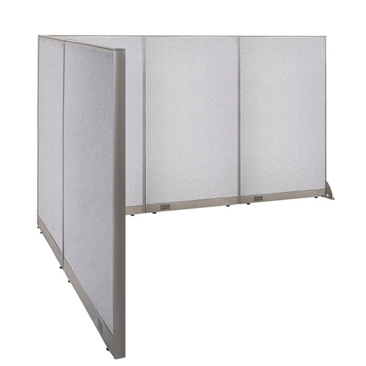 GOF Office L-Shaped Partition 84d x 144w x 72H - Kainosbuy.com