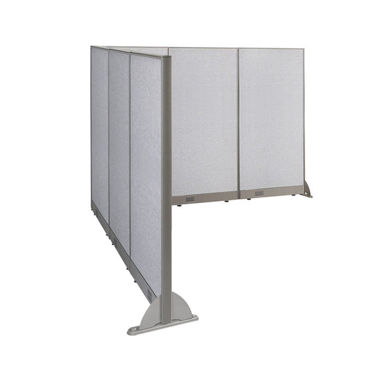 GOF Office L-Shaped Partition 90d x 90w x 72H - Kainosbuy.com