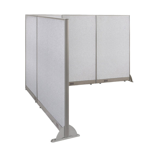 GOF Office L-Shaped Partition 96d x 108w x 72H - Kainosbuy.com