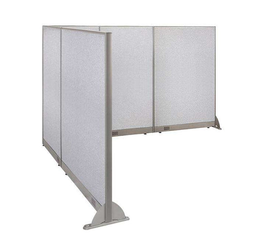GOF Office L-Shaped Partition 96d x 120w x 72H - Kainosbuy.com