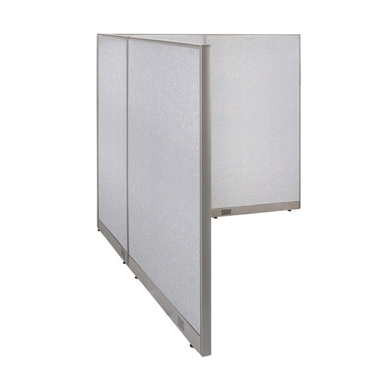 GOF Office L-Shaped Partition 96d x 96w x 72H - Kainosbuy.com