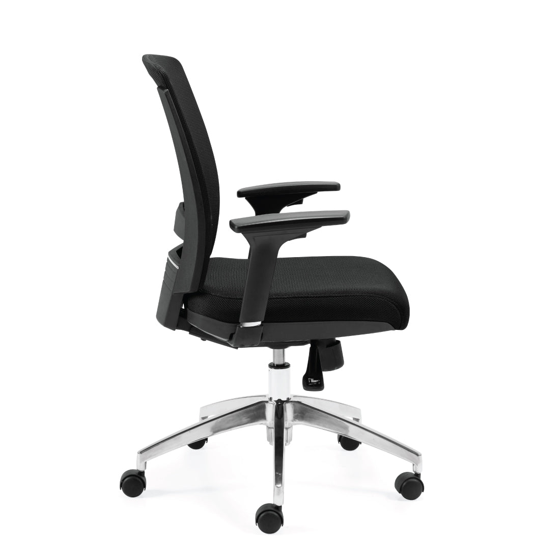 G10904B Mesh Mid Back Synchro-Tilter Chair - Kainosbuy.com