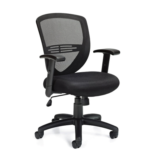G11320B Mesh Mid Back Managers Chair - Kainosbuy.com
