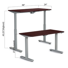 Height Adjustable Desk 48" x 24" - Kainosbuy.com
