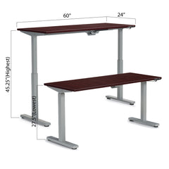 Height Adjustable Desk 60" x 24" - Kainosbuy.com