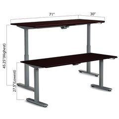 Height Adjustable Desk 71" x 30" - Kainosbuy.com