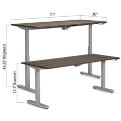 Height Adjustable Desk 71" x 30" - Kainosbuy.com