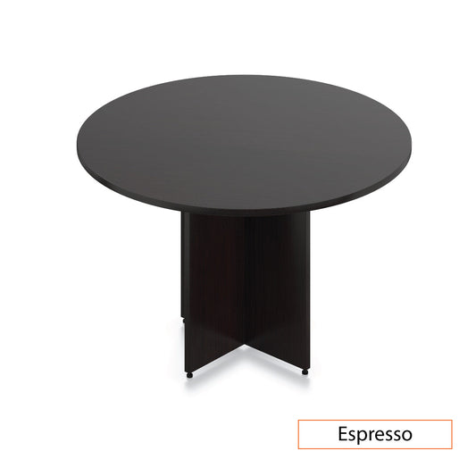 48" Round Table/Cross Base (Dark Cherry only $149.00) - Kainosbuy.com