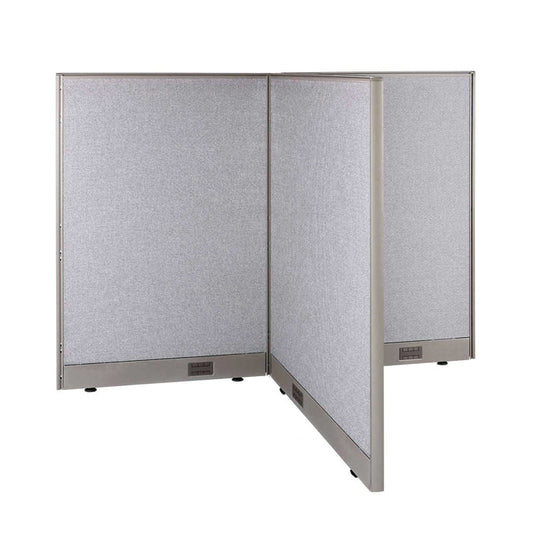GOF Office T-Shaped Partition 36D x 60W x 48H - Kainosbuy.com