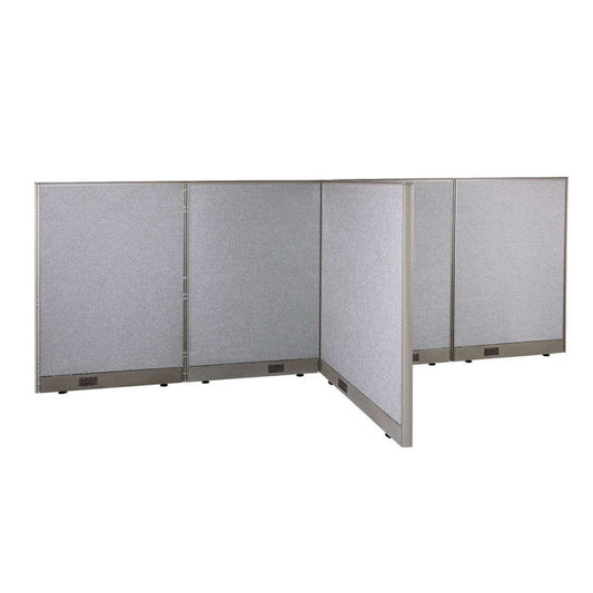 GOF Office T-Shaped Partition 36D x 120W x 48H - Kainosbuy.com