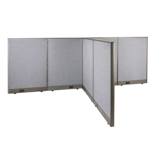 GOF Office T-Shaped Partition 72D x 120W x 48H - Kainosbuy.com