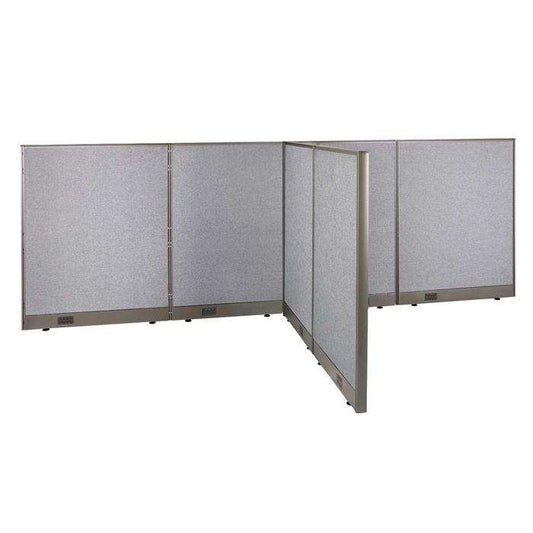GOF Office T-Shaped Partition 60D x 132W x 48H - Kainosbuy.com
