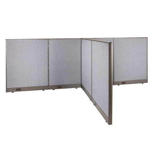 GOF Office T-Shaped Partition 72D x 132W x 48H - Kainosbuy.com
