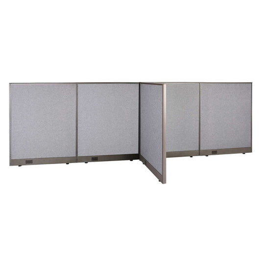 GOF Office T-Shaped Partition 36D x 144W x 48H - Kainosbuy.com